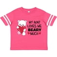 thumbnail image 3 of Inktastic My Aunt Loves Me Beary Much Cute Bear Boys or Girls Toddler T-Shirt, 3 of 5
