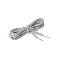 thumbnail image 2 of INSPIRE CHIC Unisex 2 Pairs Half Round Oval Shoelaces for Boots Athletic Sneakers Light Gray 120 cm/47.2", 2 of 4