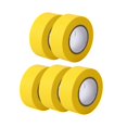 thumbnail image 2 of 5 rollos de cinta de enmascarar de colores desprendibles para suministros de arte, etiquetado y proyectos de bricolaje. Amarillo, 2 of 7