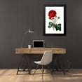 thumbnail image 4 of Anonymous 16x24 Black Modern Framed Museum Art Print Titled - Rose (1852-1861), 4 of 5