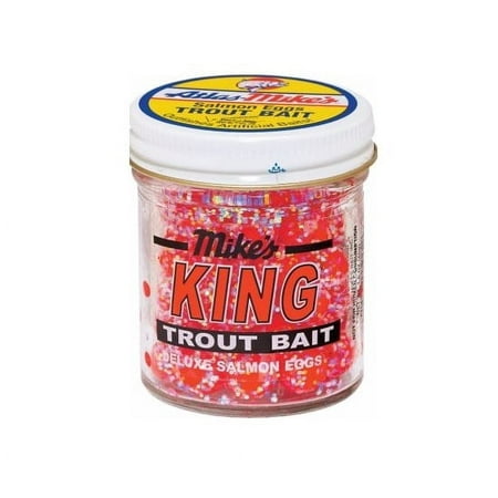 UPC: 0046295012069 | Atlas-Mike s King Salmon Eggs Trout Bait  Red Glitter  1.6 oz.  1206