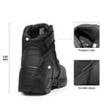 thumbnail image 3 of NORTIV 8 Men's Military Tactical Work Boots Hiking Motorcycle Combat Boots, 3 of 6