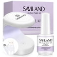 thumbnail image 1 of Kit de pegamento de uñas en gel SAVILAND de 15 ml con lámpara UV para extensiones de uñas, 1 of 6