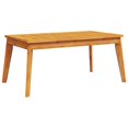 thumbnail image 5 of vidaXL Patio Dining Table 39.4"x21.7"x17.7" Solid Wood Acacia, 5 of 8