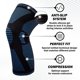 thumbnail image 3 of Rodillera Rawiri para mujeres/hombres, rodillera de compresión para desgarro de menisco, artritis, dolores de rodilla Linddert, ACL, correr, levantamiento de pesas, baloncesto, voleibol, deportes, 3 of 6