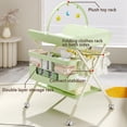 thumbnail image 3 of Cambiador QMHHRJT portátil plegable con ruedas, color verde, 3 of 9