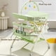 thumbnail image 3 of Cambiador QMHHRJT portátil plegable con ruedas, color verde, 3 of 9