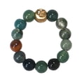 thumbnail image 1 of Crystal Rings For Women Girls Stackable Elastic Rope Beads Rings Nature Gem Stones Joint Finger Jewelry Rings, 1 of 3
