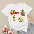 thumbnail image 5 of 12 Packs Sunflower Iron on Patches Set, Yellow Summer Theme Embroidered Appliques Patches Cute Dwarf Butterfly Bee Daisy Flower Designs Embroidered Repair Patches for Clothing Custom Funny Appliques, 5 of 7