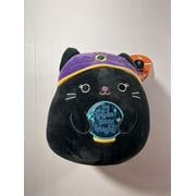 Squishmallow 9" Bly Psychic Cat Black 2022 Halloween Stuffed Animal