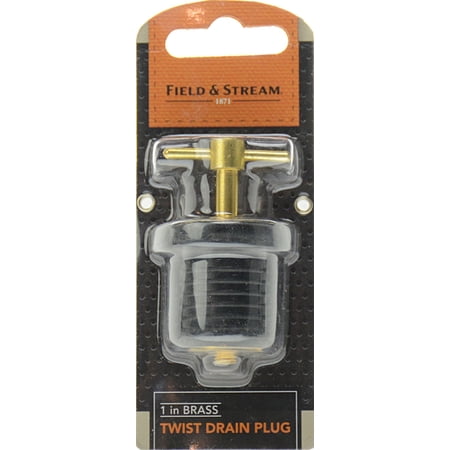 Field & Stream Twist Drain Plug