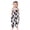 Cow, variant on Toddler Baby Girls Romper Sleeveless Jumpsuit Summer Outfit Adjustable Tie-Up Strap with Pocket Headband 1-5T