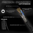 thumbnail image 4 of Cable Ethernet Sound Tools SuperCAT 7 blindado de 45 m, negro, 4 of 6