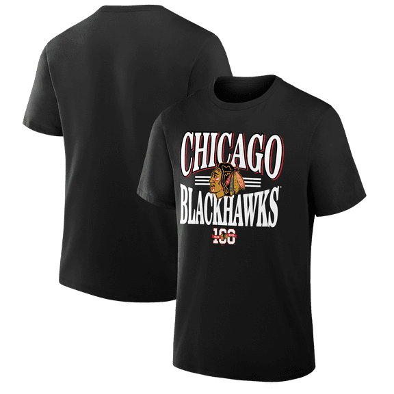 Men's Fanatics Black Chicago Blackhawks Legacy T-Shirt