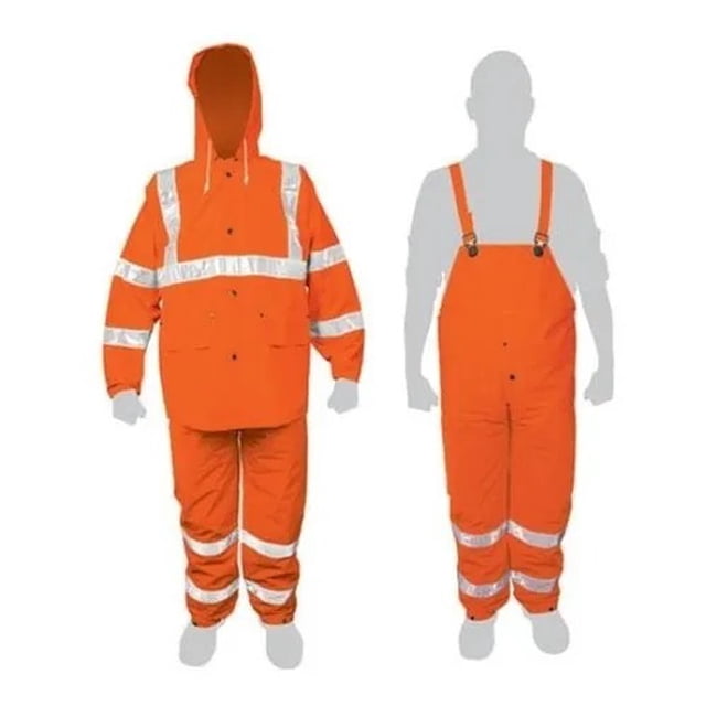 Traje Proteccion 2pz Reflejante Naranja G Truper 17409 Truper TRA-NAR-L