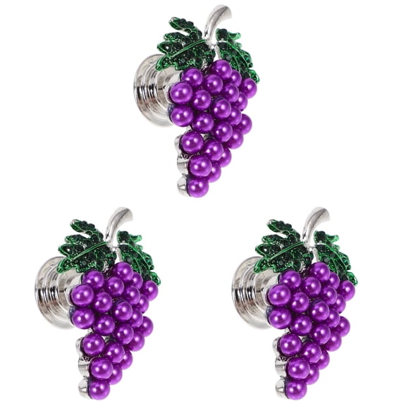 3 PCS Cabinet Knob Handle for Cabinets Drawers Vintage Pulls Purple