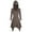 Khaki, variant on Halloween Hoodie Cloak Dresses Womens Medieval Renaissance Steampunk Gothic Long Sleeve Clothes