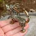 thumbnail image 5 of Lifelike Brass Mythical Beast Copper dragon  Statue Sculpture Collectible Table Decoration Figurine for Home Decor Gifts, Feng Shui Wealth, 5 of 10