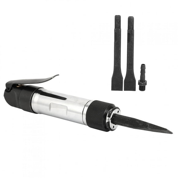 POCREATION Explosion Resistance Handheld Air Shovel, Pressure Resistance Convenient Stainless Steel Air Hammer , For Remove Burrs Truck Bushings