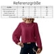 thumbnail image 5 of 1PCS camisa cruzada de color liso-burdeos-m, 5 of 5