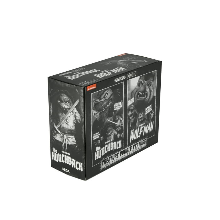 NECA Universal Monsters/TMNT Leonardo as The Hunchback & Raphael
