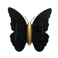 thumbnail image 1 of Lámpara de pared solar con forma de mariposa para exteriores, lámpara decorativa con movimiento para exteriores Luz amarilla cálida, 1 of 9