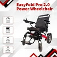 thumbnail image 2 of Pro 2.0 Electric Wheelchair, Lightweight, Foldable Motorized Wheelchair, 2 of 10