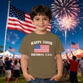 thumbnail image 2 of WAYUTE Boys T Shirts Youth Kids 250th Anniversary USA Shirt Independence Day Short Sleeve Us National Flag Graphic Tees Summer Casual, 2 of 4