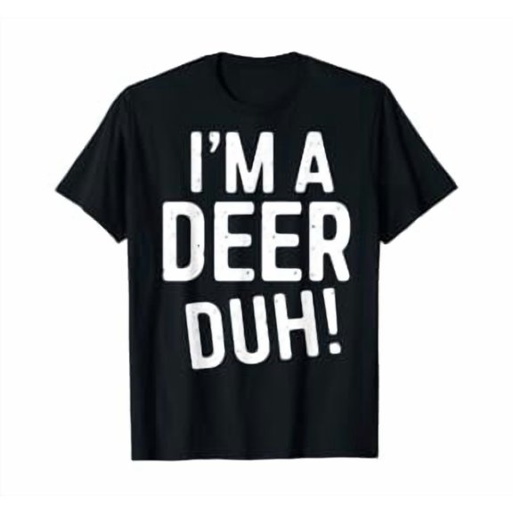 I' A Deer Duh Halloween Costume T-Shirt, Unisex T-Shirt