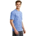thumbnail image 4 of Sport Tek 1151154 Men PosiCharge Electric Heather Tee, True Royal Electric - Large, 4 of 6
