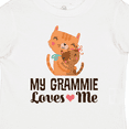 thumbnail image 4 of Inktastic My Grammie Loves Me Granddaughter Girls Toddler T-Shirt, 4 of 5