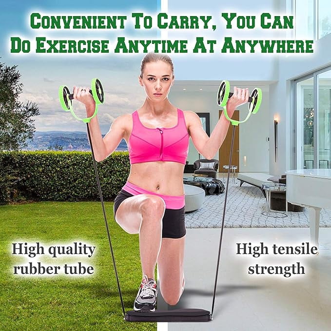 Home Gym Abs Roller Exercise Body Fitness Abdominal Training Workout Machine Equipment
