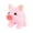 Pink, variant on Electric Walking Plush Pig Toy | Animated Stuffed Animal with Moving Mouth, Sound & Wiggling Nose | Interactive Funny Toy Gift for Kids