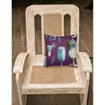 thumbnail image 2 of Carolines Treasures BB5204PW1818 Drinks and Cocktails Purple Fabric Decorative Pillow  18H x18W multicolor, 2 of 2