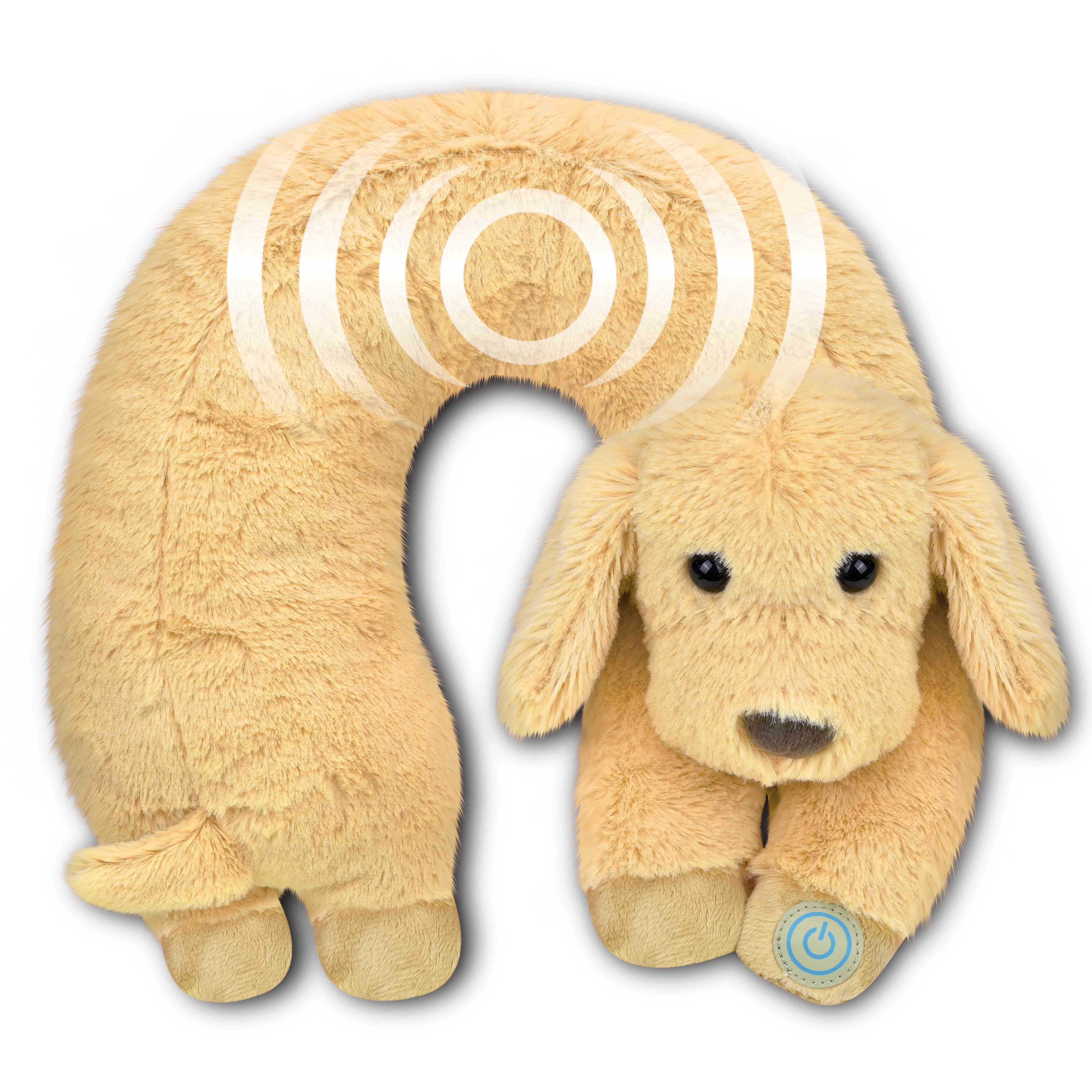 (6 pack) Health Touch Neck Massaging Massager Gift with Relaxing Vibration- Dog