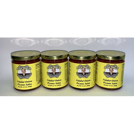 Todd Bosley's World Famous Vidalia Onion Picante Salsa (4 Pack)