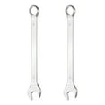thumbnail image 1 of 2Pcs Combination Wrench 18mm Metric 12-Point Box and Open End 45# Carbon Steel, 1 of 7