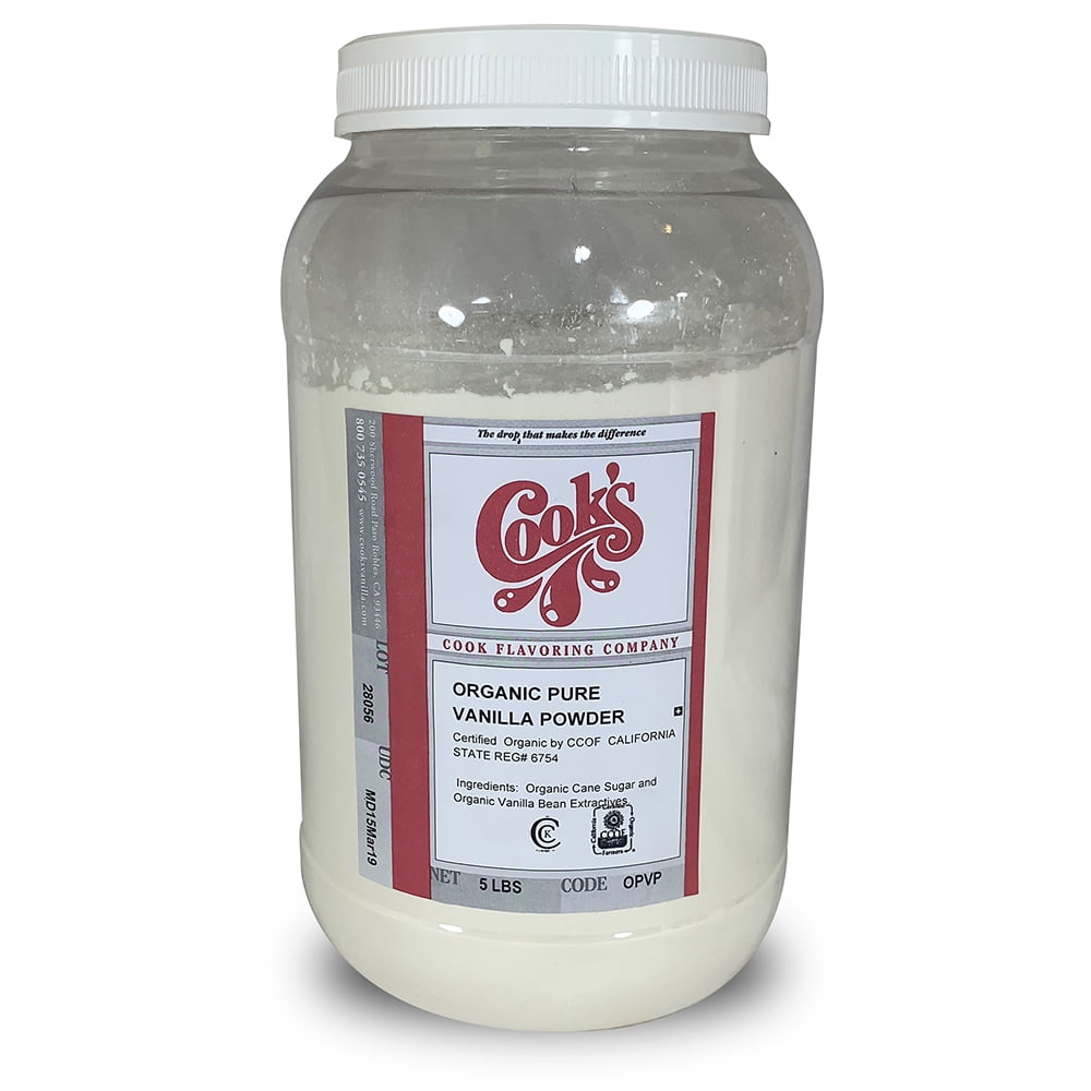 Cook’s, Organic Pure Vanilla Powder, World’s Finest Gourmet Fresh
