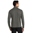thumbnail image 2 of Port Authority K865 C-FREE Snag-Proof 1/4-Zip, Grey Steel, XL, 2 of 3