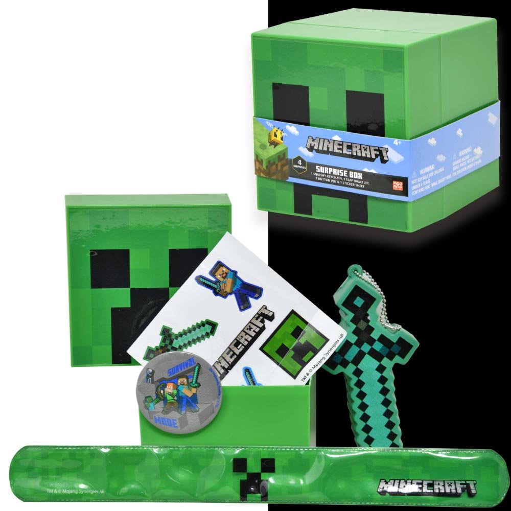Minecraft Action Figures Accessories 3 25 in Pixelated Characters Minecraft Action Figures Accessories 3 25 in Pixelated Characters