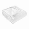 thumbnail image 3 of Superior Super Soft Plush Fleece Blanket 50" x 60", Bed & Couch Blankets, Throw, White, 3 of 10