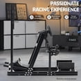 Marada 4080 Aluminum Racing Simulator Cockpit, equipped with a single ...