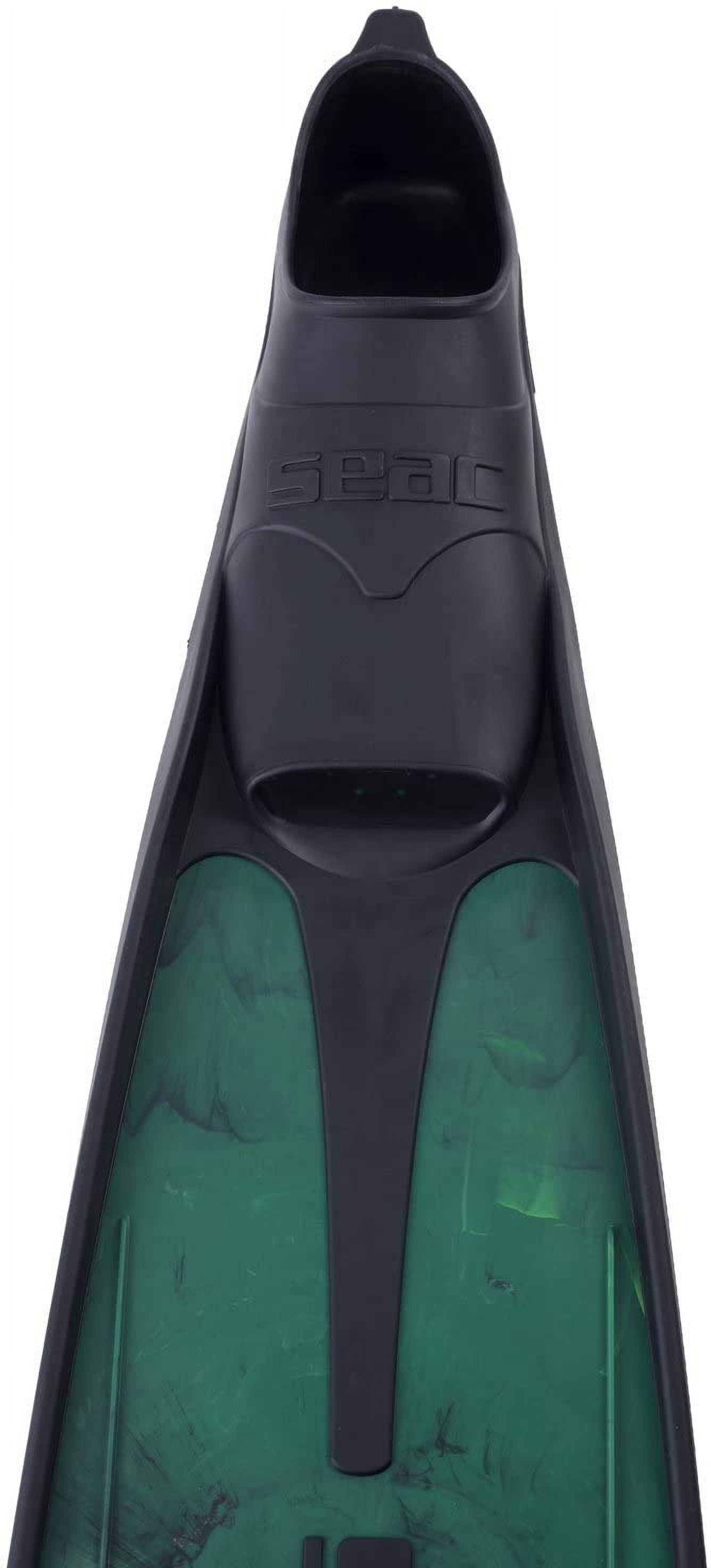 SEAC Shout Long Black Spearfishing Fins (Camo Green, 4.5-5)