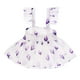 thumbnail image 5 of Recién nacido bebé niñas sin mangas fiesta vestido pantalones cortos conjunto de trajes 0- Zulema Vestido de flores sin mangas, 5 of 8