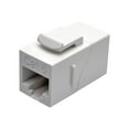 thumbnail image 2 of Tripp Lite Cat6 Straight-through Modular In-line Snap-in Coupler (rj45 F/f), White - 1 X Rj-45 Fema, 2 of 3