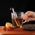 thumbnail image 4 of Callipe 1/2Pcs Tea Diffuser Stainless Steel Fine Mesh Strainer with Hanging Hook Handle Creative Pipe Tea Infuser for Loose Leaf Tea Coffee Brewing And Herbal Infusions, 4 of 8