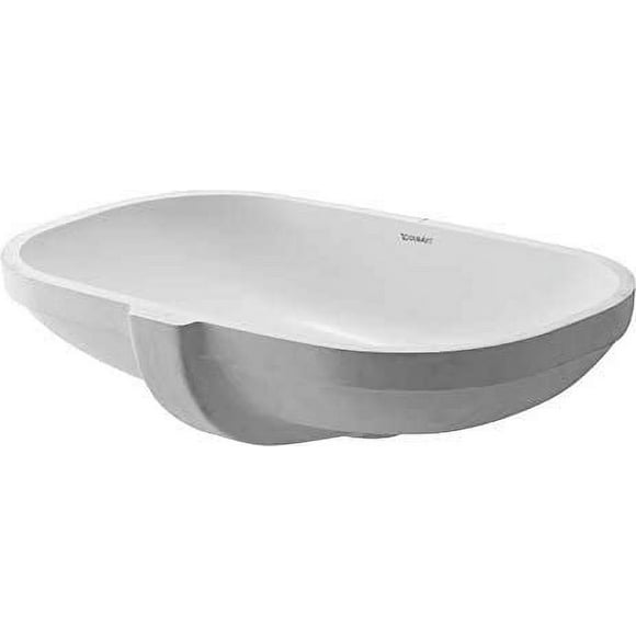 Duravit 0338490017 Bathroom Sinks and Vessels, White