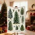 thumbnail image 1 of Christmas Polyester Blanket Sofa Cover Multicolor 39x30in | Soft Warm Cozy Throw with Gift Box Snowflake Pattern | Machine Washable Decorative Holiday Décor, 1 of 6