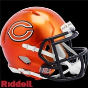 Riddell 9585560984 Chicago Bears Replica Mini Size Speed Style Flash Alternate Helmet
