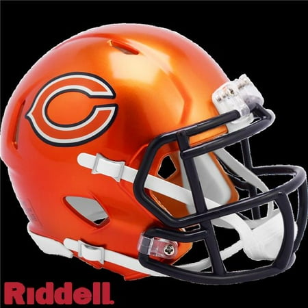 Riddell 9585560984 Chicago Bears Replica Mini Size Speed Style Flash Alternate Helmet